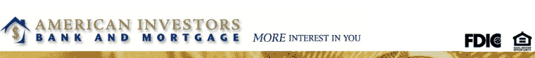American Investors Bank & Mortgage